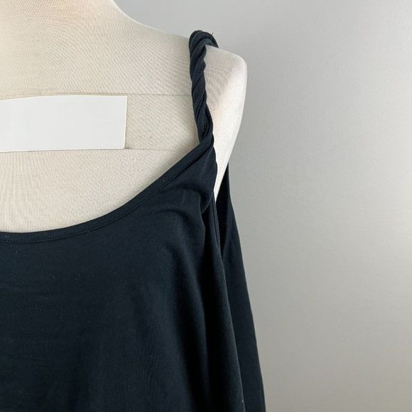 NWOT‎ BP Black Twist Strap Tank Top (1X) - Picture 3 of 8